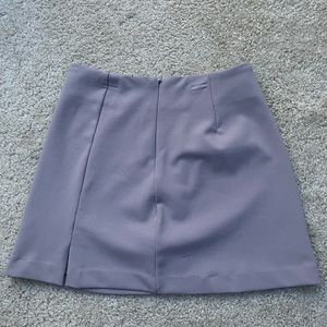 Purple Forever 21 Mini Skirt